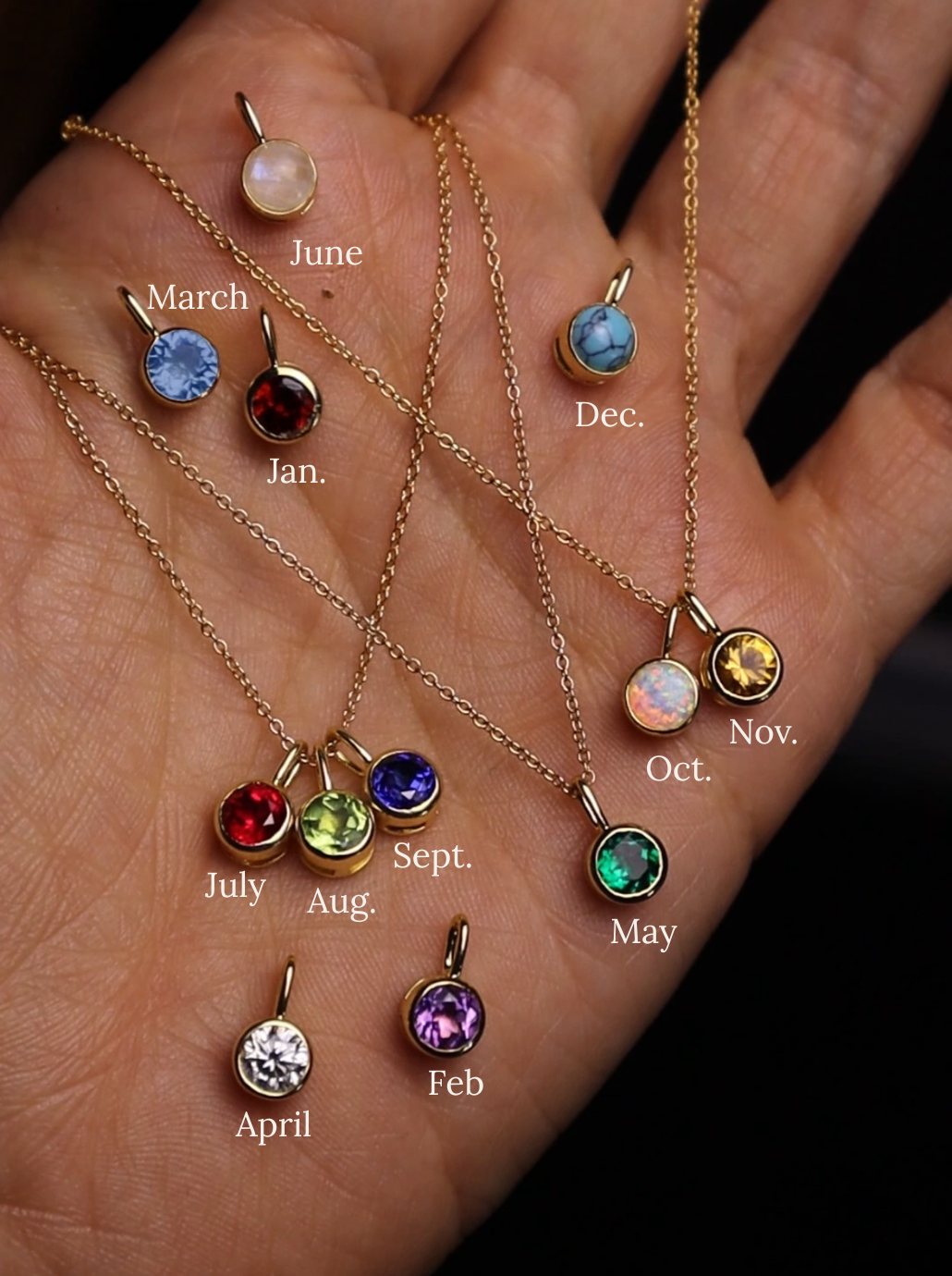 Birth Stone Charm