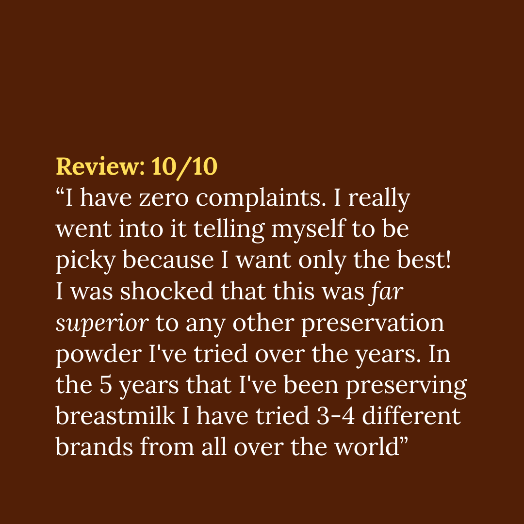 Breastmilk Preservation Powder