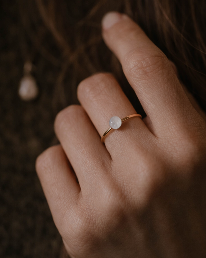 Tiny Circle Ring