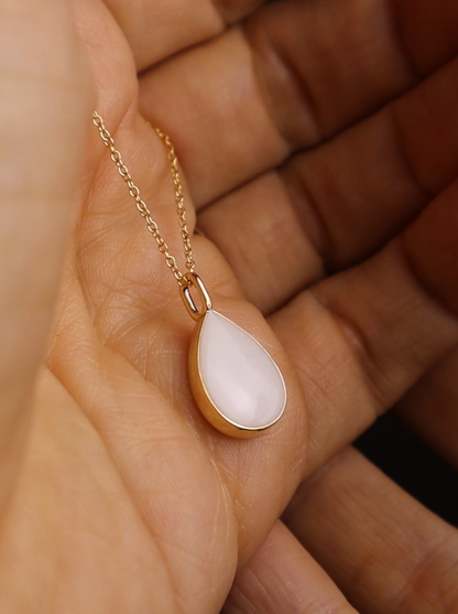 Teardrop Charm Necklace