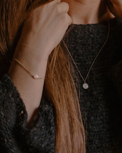 Circle Charm Necklace