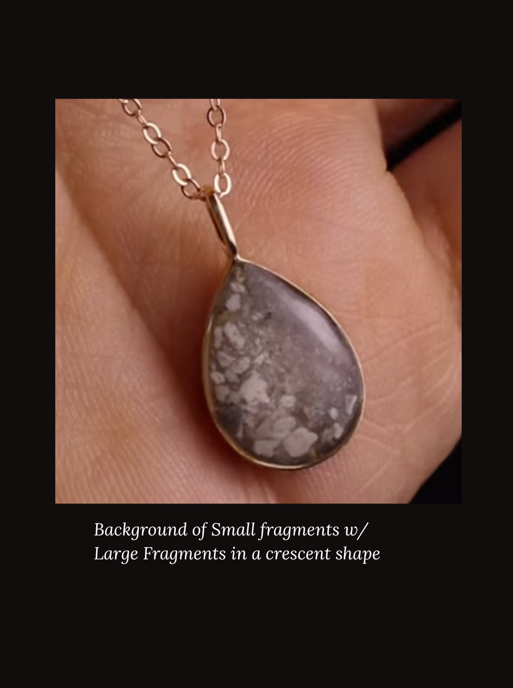 Teardrop Charm Necklace