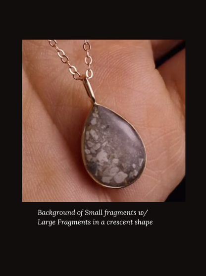 Teardrop Charm Necklace